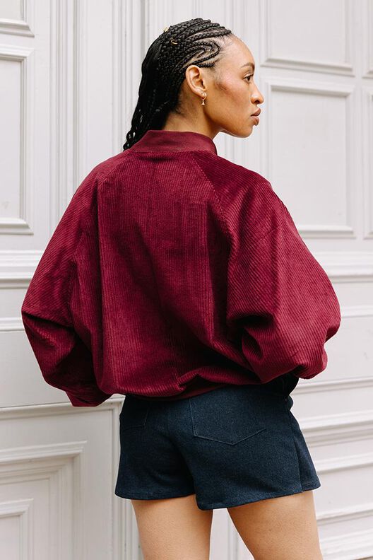 Patron de blouson bomber pour femme Veste simple image number 2