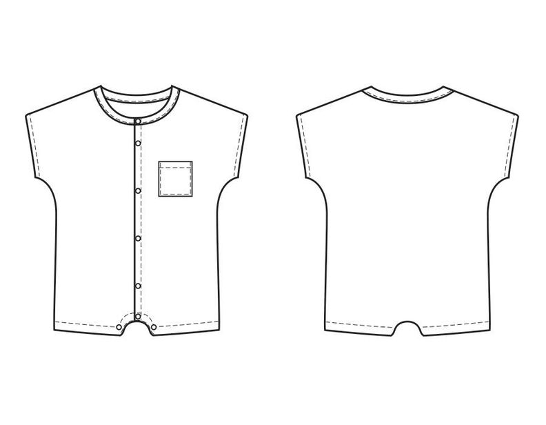 Barboteuse Chase de Couture image number 3