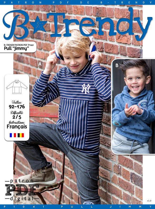 Pull JIMMY Patron de Couture image number 2