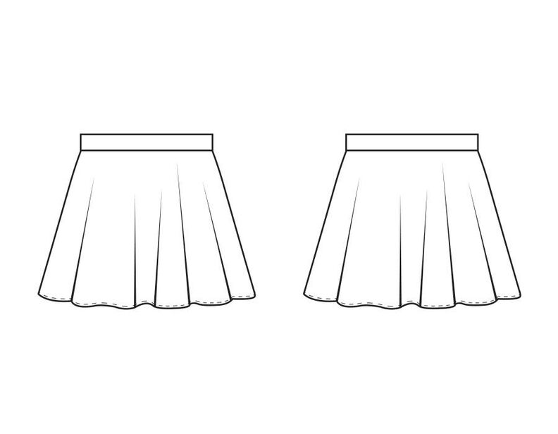 Jupe Merel Patron de Couture image number 3