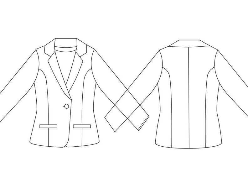 Veste Michelle Patron de Couture image number 3