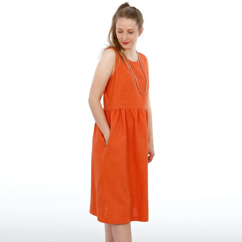 Madame ADELE - robe avec partie boutonnée XS-XXL image number 6