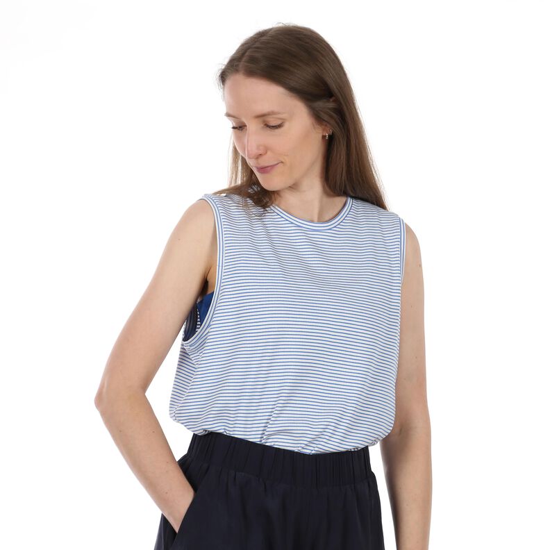 Madame ELA - débardeur aux emmanchures échancrées  XS-XXL image number 8