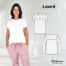 Shirt Leoni maxi tailles 34-54 patron de couture thumbnail number 1