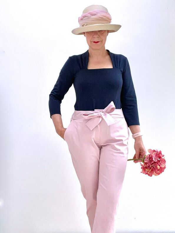 Robe ou Top GINETTE 34-54 PDF A4, A0 image number 2