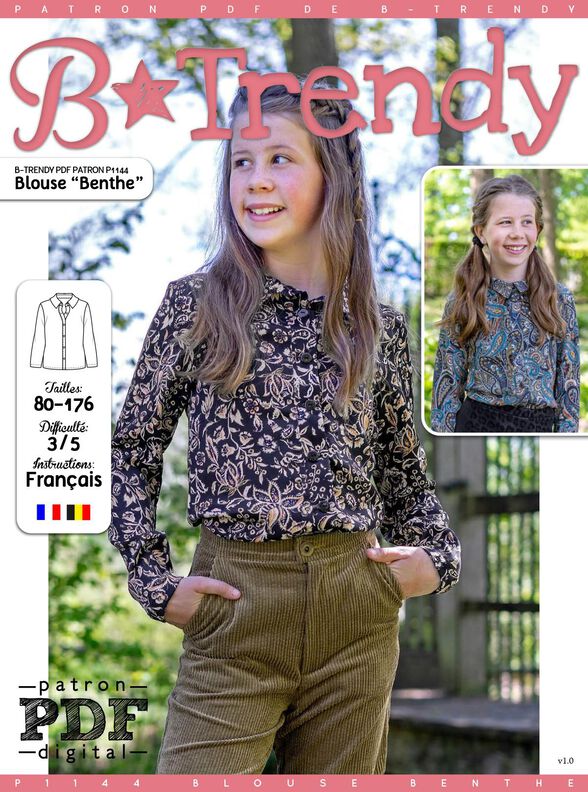 Blouse "benthe" Patron de Couture  image number 2
