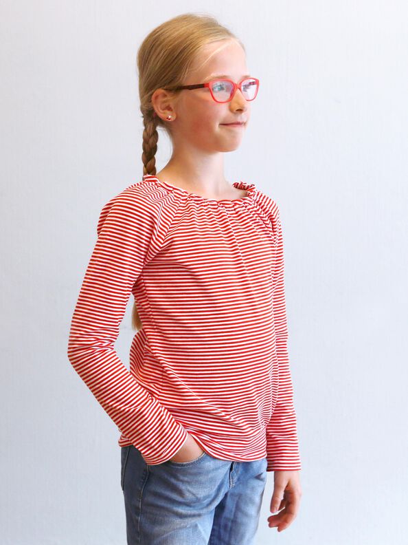 EMMA - T-shirt à manches raglan 7 doubles tailles image number 2
