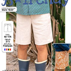 Shorts  "Brett" Patron de Couture 