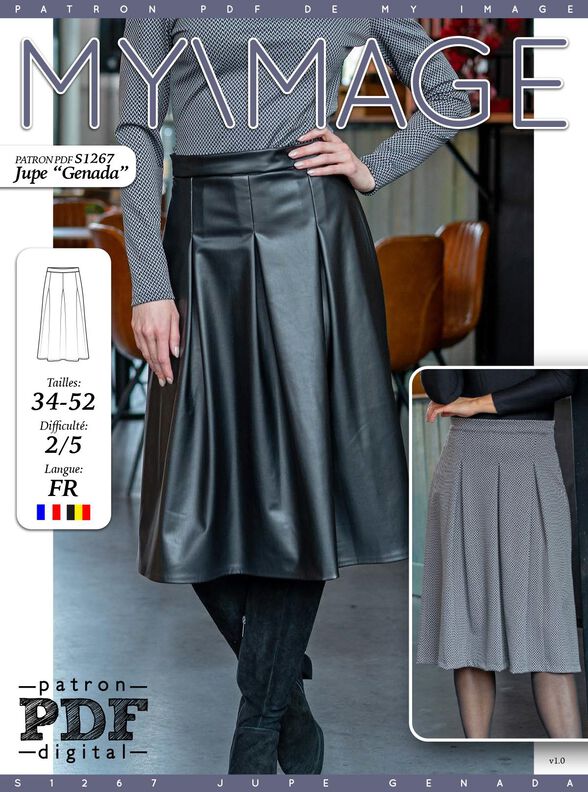 Jupe Genada Patron de Couture image number 2