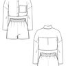 Patrons Ensemble en lin, XS-XXXL, Patrons de couture thumbnail number 5
