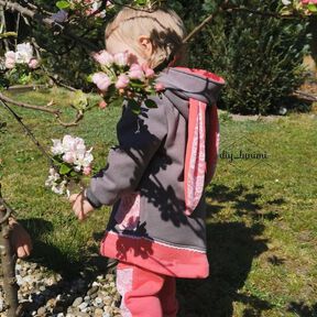 Hoodie Lisa+Bosse tailles 68-140 Patron