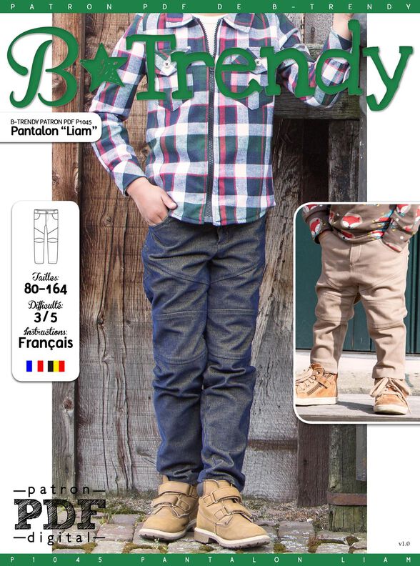 Pantalon LIAM Patron de Couture image number 2