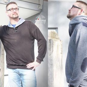 Patron sweater homme - M. Classique XS-4XL - couture