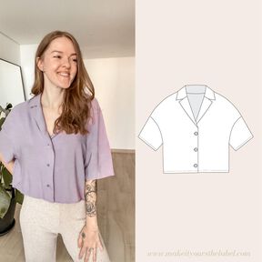 Chemise col tailleur oversized - Blouse - T34-50