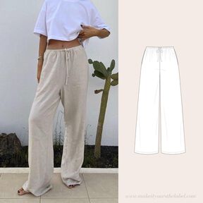 Pantalon fluide