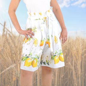Jupe-culotte Paperbag Yaraa tailles 34-54 Patron