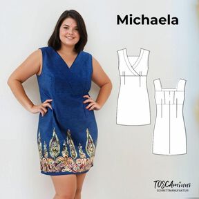 Robe Michaela T. 34-54 patron | robe etui