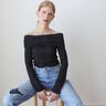 Top épaules nues / t-shirt col bateau – Patron PDF t. 34-62 thumbnail number 5