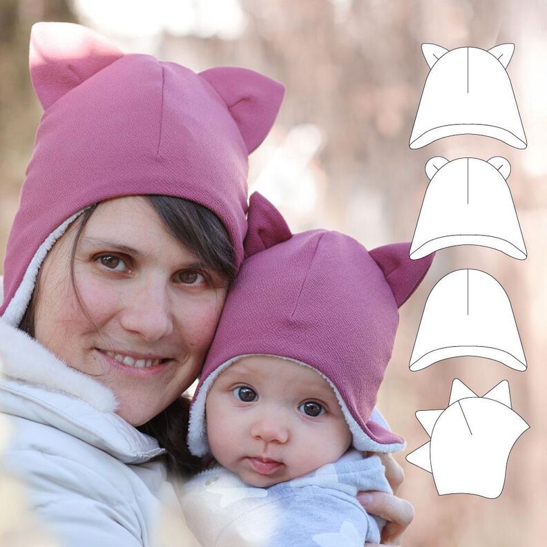 Mod&egrave;le de chapeau Inka pour b&eacute;b&eacute;, enfant et adulte image number 1