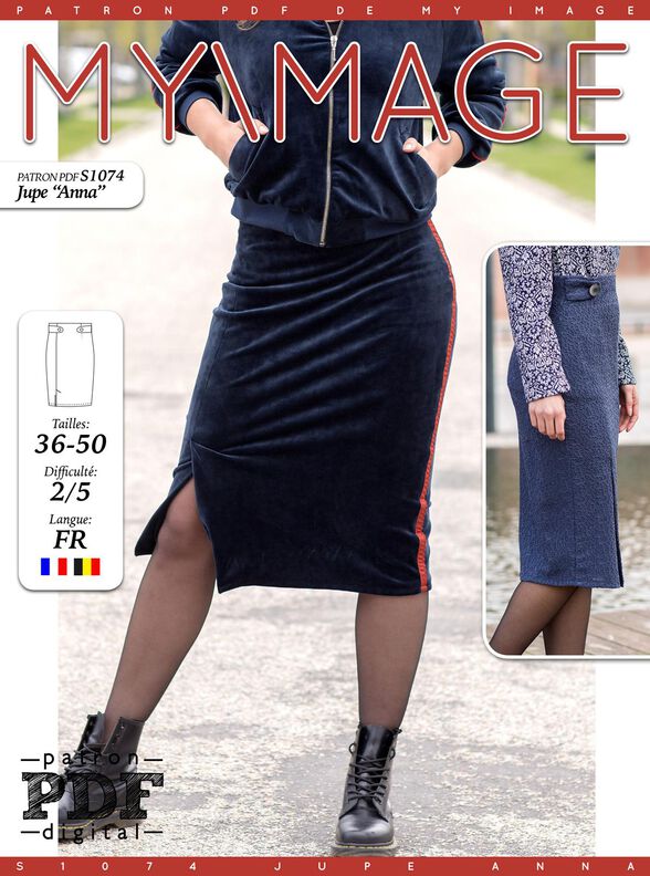 Jupe ANNA Patron de Couture image number 2