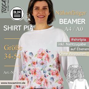Patrons Femme Sweater Pia | T-shirt oversize | Pullover