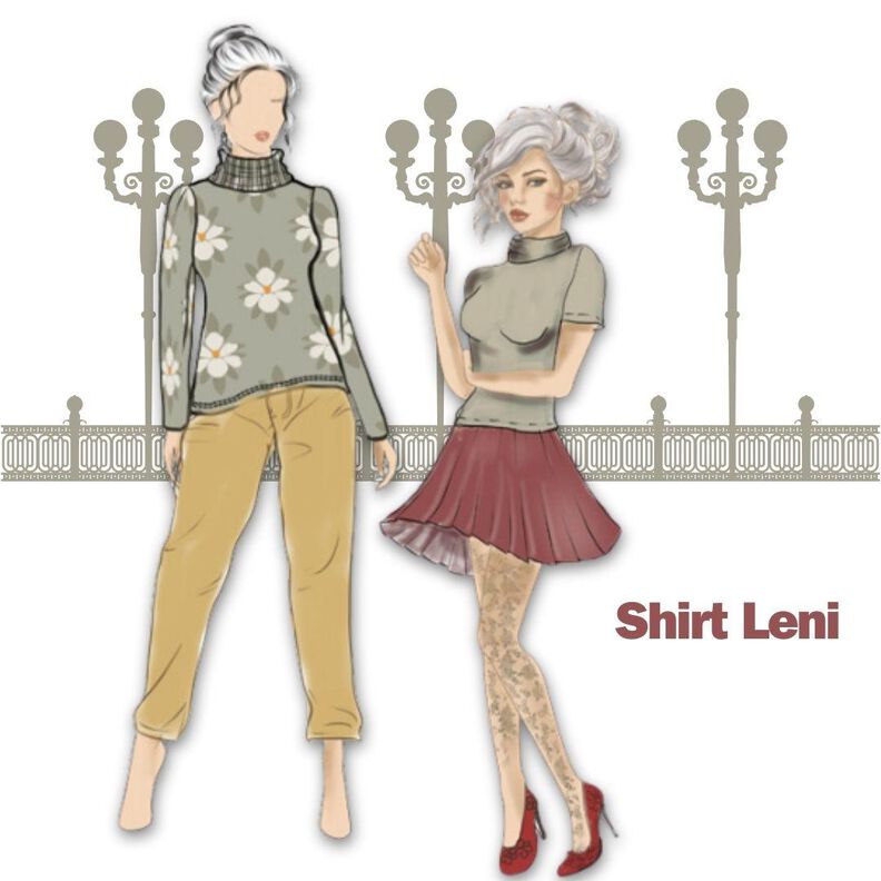 Shirt Leni Taille 34-54 Patron image number 2