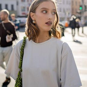 Patron T-shirt oversized avec instructions en vidéo XS-XXXL