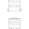 Patron Top bandeau XS-XXXL Patron Top de couture thumbnail number 5