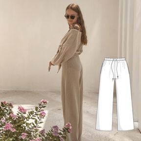 PANTALON TAILLE HAUTE / Culotte T34-44