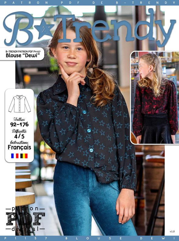 Blouse Dewi Patron de Couture image number 2