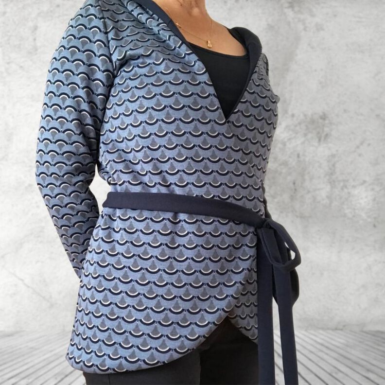 Chemise portefeuille Shona tailles 34-46 Patron image number 1