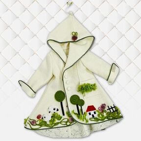 Patron manteau fille taille 80-140