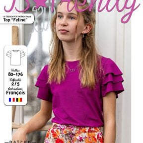 Top Feline Patron de Couture
