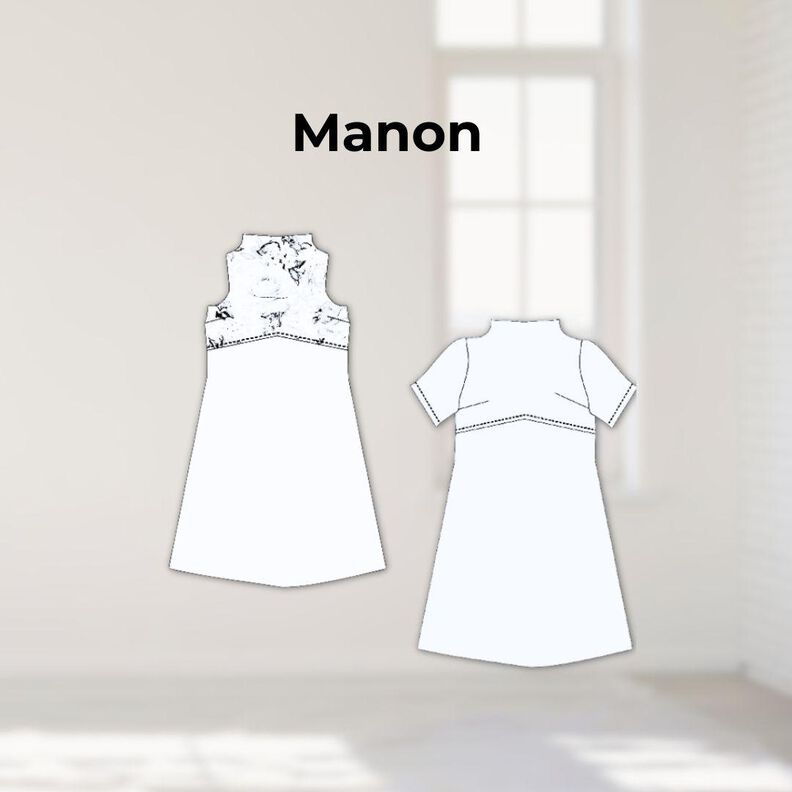 Robe Manon T. 34-54 patron  image number 8