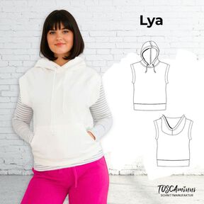 Sweater Lya tailles 34-54 Patron