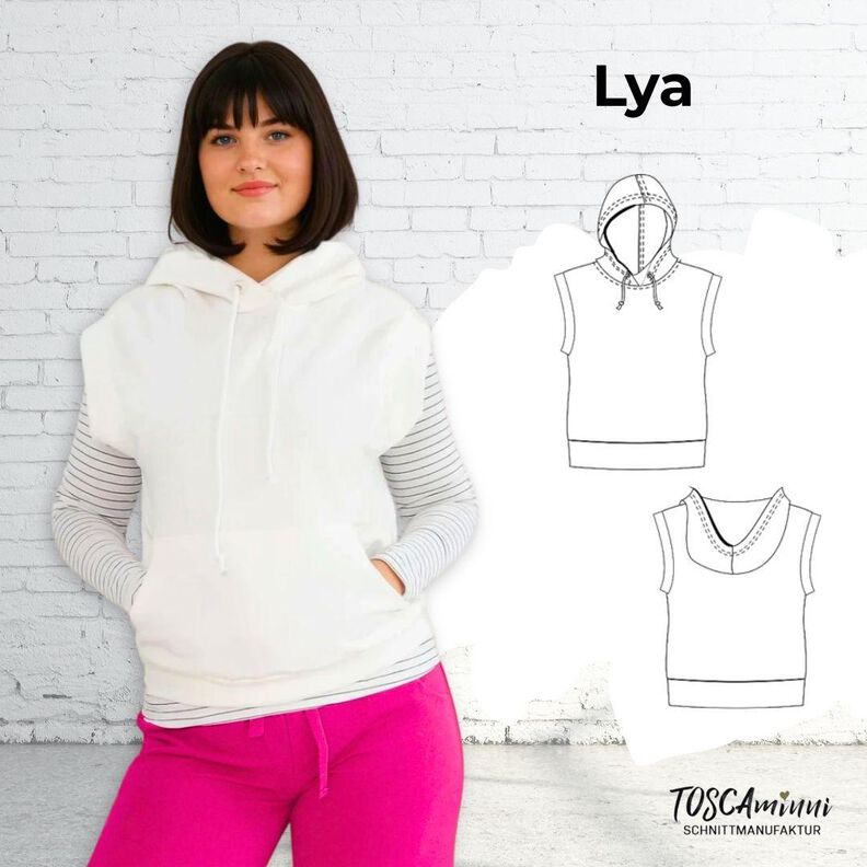 Sweater Lya tailles 34-54 Patron image number 1