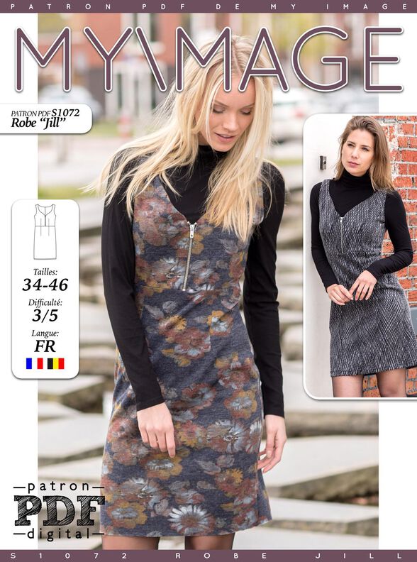 Robe JILL Patron de Couture image number 2