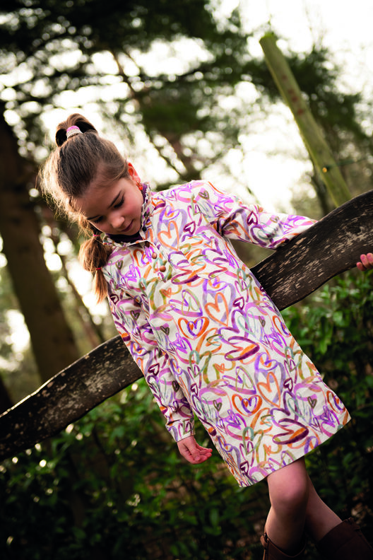 Robe pour Fille P1423 - Poppy Magazine 23 image number 2