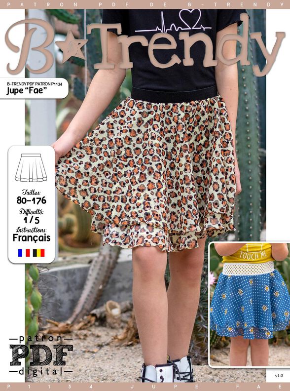 Jupe  "Fae" Patron de Couture  image number 2