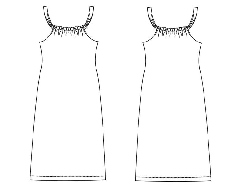 Robe WENDY Patron de Couture  image number 2