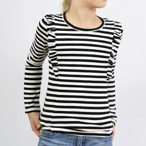 SARA - shirt cool à petits volants 86-152