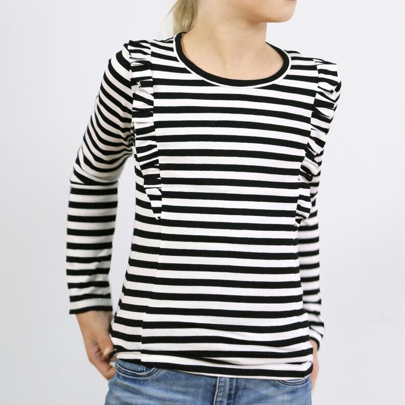SARA - shirt cool à petits volants 86-152 image number 1