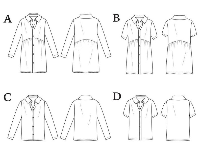 Robe Audrey Patron de Couture image number 3