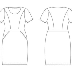 Robe YVES Patron de Couture 