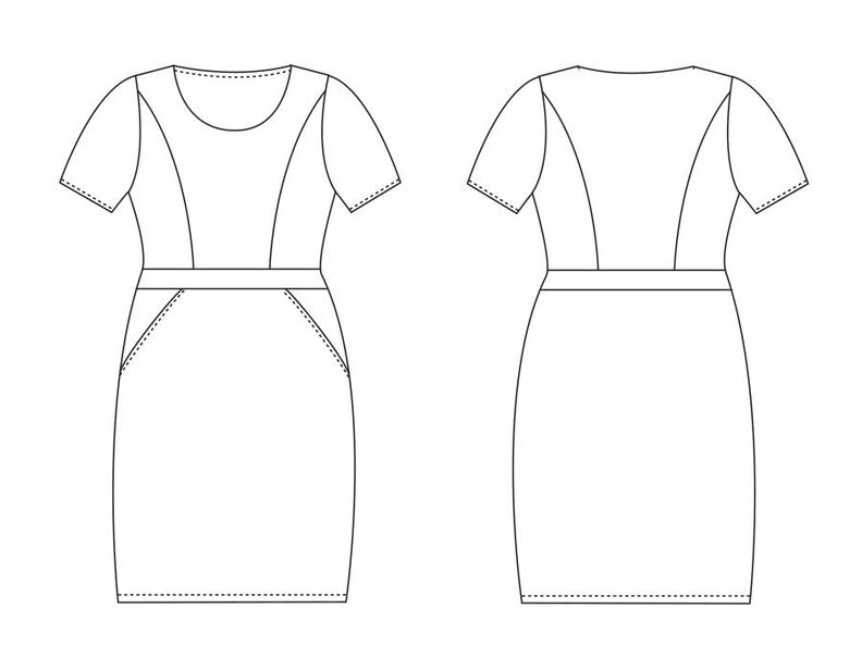 Robe YVES Patron de Couture  image number 2