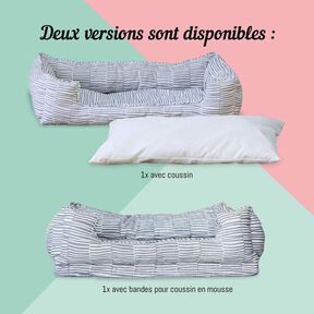 Lit pour chien Alma - patron et instructions de couture Lit pour chien Alma - patron et instructions de couture