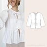Blouse Nouée  T34-56 thumbnail number 1