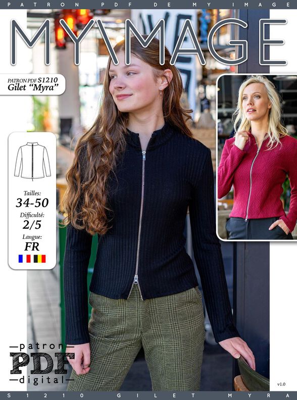 Gilet Myra Patron de Couture image number 2