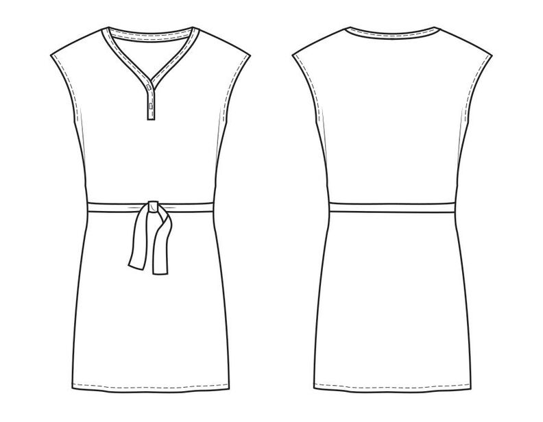 Robe Leanne Patron de Couture image number 3