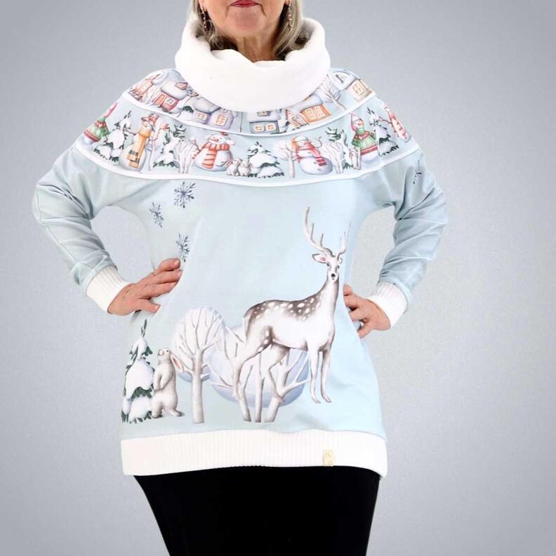 Pull à col roulé Rentje Taille 34-54 patron image number 3